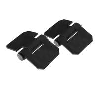 Hohopeti Charnières de Porte Soudables Renforcées en Acier Goupille Amovible, Kit 2 Pièces, Quincaillerie de Portail Robuste pour Remorque et Camping-car, Usage Intensif Extérieur