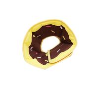 Hohopeti Collier De pour Chien Collerette Gonflable Ajustable Forme De Donut Les Blessures pour Chiens Et Chats s