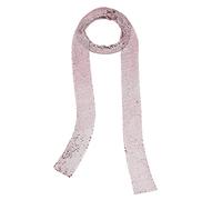 Hohopeti Collier Écharpe Long Aluminium Léger et Style Simple et Créatif pour Femme Bijou Rose Doré pour Fêtes et Usage Quotidien