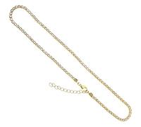 Hohopeti Collier en Alliage Or Cristaux Ajustable, Collier Ras de Cou Élégant pour Femmes et Adolescentes, pour Anniversaire ou Remise de Diplôme