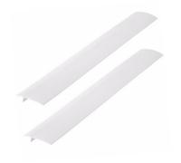 Hohopeti Combleurs D'espaces de Cuisinière 63 Cm Blanc, Bande Résistante à Haute Température, Protège-poêle Pratique, Usage la Cuisine Domestique, Lot de 2 Pièces en Paquet Opp