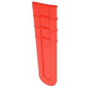 Hohopeti Coque de Protection et Étui Pratique en Plastique pour Tronçonneuse Rouge Efficacement Housse Résistante pour Protéger et Stocker la Barre de Tronçonneuse