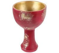 Hohopeti Coupe Saint Graal en Résine Multifonction pour Décoration Maison et Accessoire Religieux avec Design Polyvalent