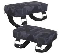 Hohopeti Coussin de Protection pour Machine à Squat avec Base Antidérapante Rembourrage Ergonomique Réglable pour Presse Jambes et Hip Thrusts de Camouflage