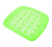 Hohopeti Coussin de Siège pour Engins Lourds avec Perles de Massage Double Couche, Structure Aérée Creuse en Plastique, Respirant et Antidérapant pour Chariot Élévateur et Camion