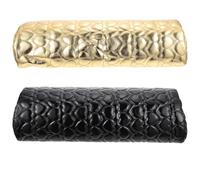 Hohopeti Coussin Réduit la Fatigue du Poignet de Manucure de Cœur 2pcs en Pu pour Support Confortable Main pour Nail Art à Domicile ou Présent Spécial