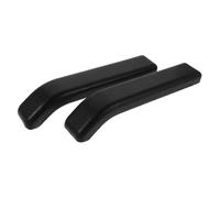 Hohopeti Coussinets Rembourrés pour Accoudoirs de PU Confort Ergonomique et Support Sécurisé pour Seniors Accessoires Durables pour Scooters de Mobilité et Chaises de Transport Noir