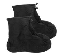 Hohopeti Couvre-Chaussures de Pluie XXL Imperméables Antidérapants Surchaussures Robustes Plastique Léger Réutilisables pour Adultes Protection la Pluie et Humidité