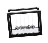 Hohopeti Cradle Balance Balles d'Équilibre Jouet Scientifique Miroir Bureau Décoration Anti-Stress Relaxation pour Adultes Garçon et Filles Psychologie Physique