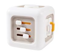 Hohopeti Cube D’Activités Sensoriel Hexagonal pour Tout-Petits - Éducatif 3D Multifonction Léger et Portable Favorisant la Coordination Œil-Main Pensée Critique - 1 Pièce pour Éveil