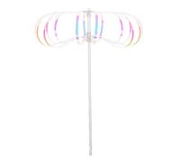 Hohopeti de Jonglage pour Garçon Fille à Bulles Arc Ciel avec Ribbons Accessoire de Fête et Addictif pour Petits de Fête avec Effets Visuels Envoûtants pour Activités Extérieures et