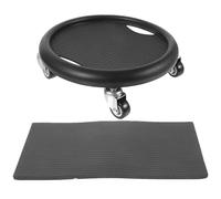 Hohopeti Disque Glissant Abdominal Trainer Antidérapant pour Exercices Complets avec Tapis Disque de Fitness Multifonction pour Renforcement Musculaire à Domicile Femme Couleur Aléatoire