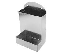 Hohopeti Distributeur Automatique Métallique pour Poules Mangeoire Suspendue pour Poulailler Distributeur de Coquilles d'Huîtres et Gravier en -Service Station d'alimentation Nutritive