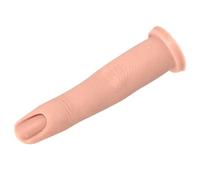 Hohopeti Doigt de Pratique Silicone pour Nail Art Modèle Réaliste Gel de Silice Outil Entraînement Manucure Portable et Simulation Doigt pour Pratique Ongles