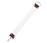 Hohopeti Double Couche Toile Rasage Strop pour Rasoir Professionnel Ceinture Affûtage Douce et Confortable Strop Barbier Portable et Compact pour Entretien Lame Barbe et Moustache