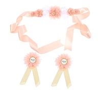 Hohopeti Écharpe Pour Future Maman Et Broche Décoratif Pour Grossesse Robe De Maternité Avec Motifs Floraux