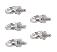 Hohopeti Écrous Annulaires en Acier Inoxydable 5 Pcs Capacité de Charge et Résistance la Corrosion pour Levage et Usage en Construction Navale