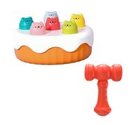 Hohopeti Éducatif Attaque Taupe Créatif et Interactif Jeu de Cognition des Couleurs pour Garçon Fille et Résistant pour Éveil et Apprentissage Dès Mois Couleur Aléatoire