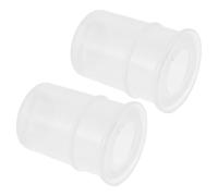 Hohopeti Ensemble de 2 Ventouses en Silicone Transparentes sans Danger pour Garçon et Filles, Mini Appareil de Massage et Relaxation Musculaire, Kit Portable pour Bien-soin Doux