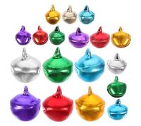 Hohopeti Ensemble de 600 Clochettes de Noël Décoratives Mixtes 5 7 MM Mini Cloches en Métal Argenté pour Bricolage Création de Boucles d'Oreilles Bracelets et Pendentifs de Fête