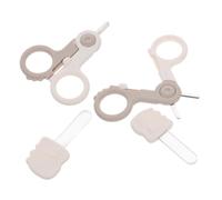 Hohopeti Ensemble De Ciseaux À Pour Bébé Coupe- Pour Nouveau-né Ciseaux De Sécurité Pour Nourrissons