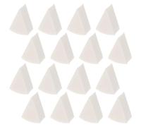 Hohopeti Éponge à Maquillage Triangulaire en Latex Blanc Lot de 2 sets de Éponges Portables pour Fond de Teint et Poudre Outil Cosmétique Polyvalent pour Application Sèche et Humide