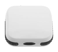 Hohopeti Étui de Transport Antichoc pour Appareil Auditif Blanc Insert Rembourré, Mini Boîte Portable pour Amplificateur Sonore, Support de Rangement Léger Voyage et Usage Quotidien