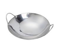 Hohopeti Faitout Inox Épais à Double Poignée Cuisson Hot Pot Fruits de Mer et Ragoût Anti-brûlure et Facile à Nettoyer