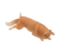 Hohopeti Figurine Chien Shiba Inu Réaliste Plastique Solide Modèle Animaux pour Garçon Fille Éducatif Cognitif et Décoration Animale