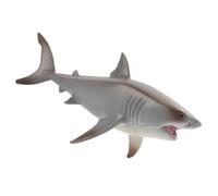 Hohopeti Figurine Requin Décorative Réaliste PVC Petite Statue Animale Légère pour Jardin et Bonsai Modèle de Requin Vif pour Ornement Extérieur