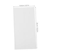 Hohopeti Film Thermorétractable pour Sublimation 100 Pièces 20oz Blanc Crème Pet Résistant à Haute Température, Manchons Rétractables pour Tasses, Accessoires Transfert et Emballage