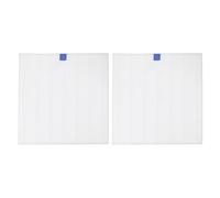 Hohopeti Filtres de Rechange pour Dépoussiéreur d'Ongles Lot de 2 en Papier Compatibles Petits Aspirateurs Utilisation Polyvalente en Salon Domicile