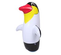 Hohopeti Gonflable Pingouin Interactif pour Garçon Fille Décoration de Jardin Extérieur Ludique Personnage Cartoon Léger et Portable Effet Bascule Amusant pour Jeux Plein Couleur Aléatoire