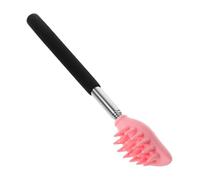 Hohopeti Gratte-dos Télescopique Acier Inoxydable Outil Portable Léger pour Massage et Grattage Du Corps Manche Long pour Adultes Soulagement des Démangeaisons et Zones Difficiles Accès