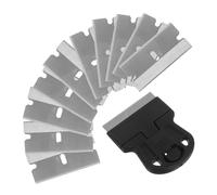 Hohopeti Grattoir à Lame Inox pour Ongles Outil de Scraping Rapide pour Salons et Usage Domestique avec Lames de Rechange