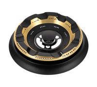 Hohopeti Grille de Brûleur à Gaz en Acier Résistant Réducteur de Bague à Gaz Accessoire Cuisine Pratique Facile à Nettoyer et Solide Compatible Multiples Modèles