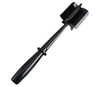 Hohopeti Hachoir à Viande Multifonction Manuel Noir, Broyeur de Bœuf Haché et Légumes, Ustensile Cuisine Portable en Nylon, Presse-purée Compact Cuisine, Outil Pratique pour Hamburger