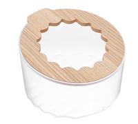 Hohopeti Hamster Bath Container Multipurpose Small Pet Bathtub for Hamster Chinchilla Litter Box Bathroom Toilet Easy to Clean Transparent