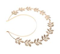 Hohopeti Headpiece Doré Élégant avec Perles pour et Accessoires Déesse Confortables et Stables pour Événements Festifs