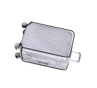 Hohopeti Housse de Valise Transparente Protection Anti-poussière Anti-Rayures pour Bagages à roulettes avec Bande Auto-adhésive Protection Réutilisable et Facile à Nettoyer