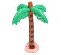 Hohopeti Inflatable Coconut Tree Toy for Pool Party Decoration Realistic PVC Tropical Ornament Easy to Inflate Summer Noix Accessory