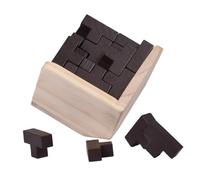 Hohopeti Jeu Éducatif Bois T-Shape Casse-tête pour Adultes et Garçon Fille Bloc de Construction Stimulant Esprit Concentration
