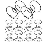 Hohopeti Kit de 10 Ressorts de Rembourrage pour Canapé, Hauteur 100 Mm, Ressorts Robustes en Acier, Remplacement pour Fauteuils Inclinables et Chaises Berçantes, Accessoires pour Meubles