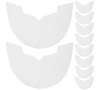 Hohopeti Kit de Réparation de Talonnette en Caoutchouc 5 Paires Auto-adhésif Antidérapant Taille 38-39 pour Semelles de Chaussures Sportives et Basketball, Coussinets de Remplacement