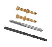 Hohopeti Kit de Taraudage et Perçage Portable pour Tarauds Haute Précision avec Système de Verrouillage Anti-desserrage Compatible et pour Maintenance et Réparations Tout-terrain