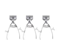 Hohopeti Kit de toilettage 3 pièces tondeuse manuelle ultra-silencieuse en métal argenté pour coupe de poils de chien et chat