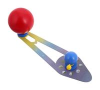 Hohopeti Kit Maquette Système Solaire à Monter Soi-Même - Modèle Planétaire Éducatif 3 Sphères Soleil Terre Lune - Scientifique pour Garçon et Filles et Élèves - Projet Manuel Pédagogique