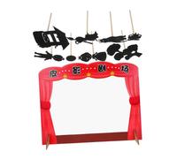 Hohopeti Kit Marionnettes Ombres DIY pour Garçon Fille Théâtre de Marionnettes Traditionnel Chinois avec Accessoires Colorés Éducatif pour Jeux Sensoriels et Conte Familial