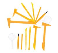 Hohopeti Kit Outils pour Tout-Petits Jouets Outils De Creusement Marteau Burineur Petite Brosse Ciseau De Creusement pour Garçon Fille