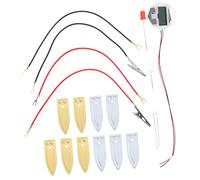 Hohopeti Kit Scientifique Batterie Fruit DIY pour Garçons et Filles Expérience Éducative Électricité Matériel Complet pour École et Projet Scientifique Maison Stimule Curiosité et